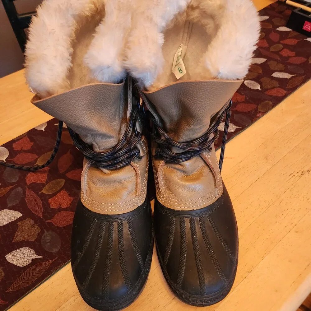 Sorel Men's Kaufman Canada Boots Sz 8 - Picture 2 of 13